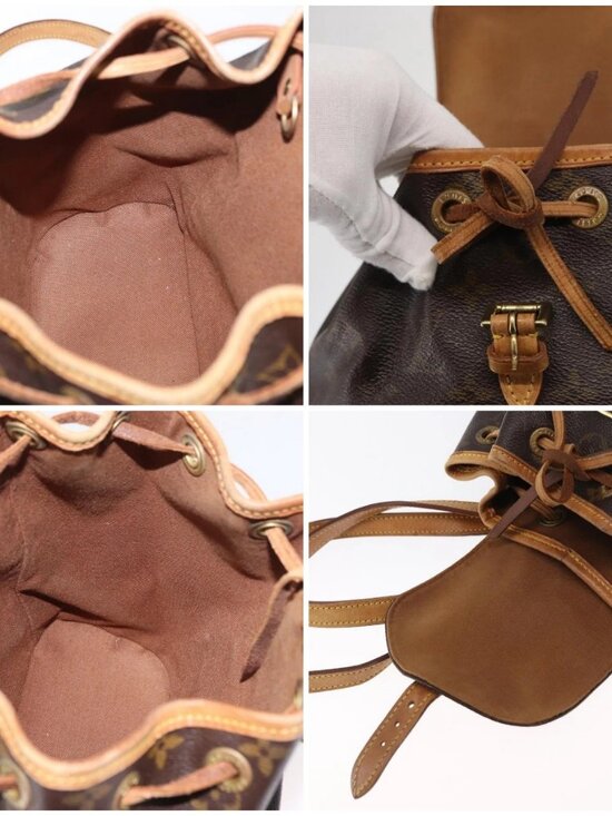 LOUIS VUITTON Monogram Montsouris PM Backpack M51137 LV Auth 163785 main image 5